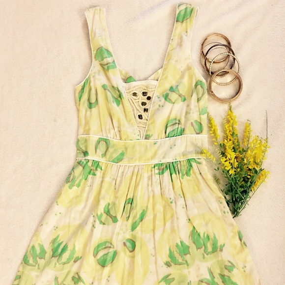 Free People Dresses & Skirts - Free People Lemon Dress Size 2.
